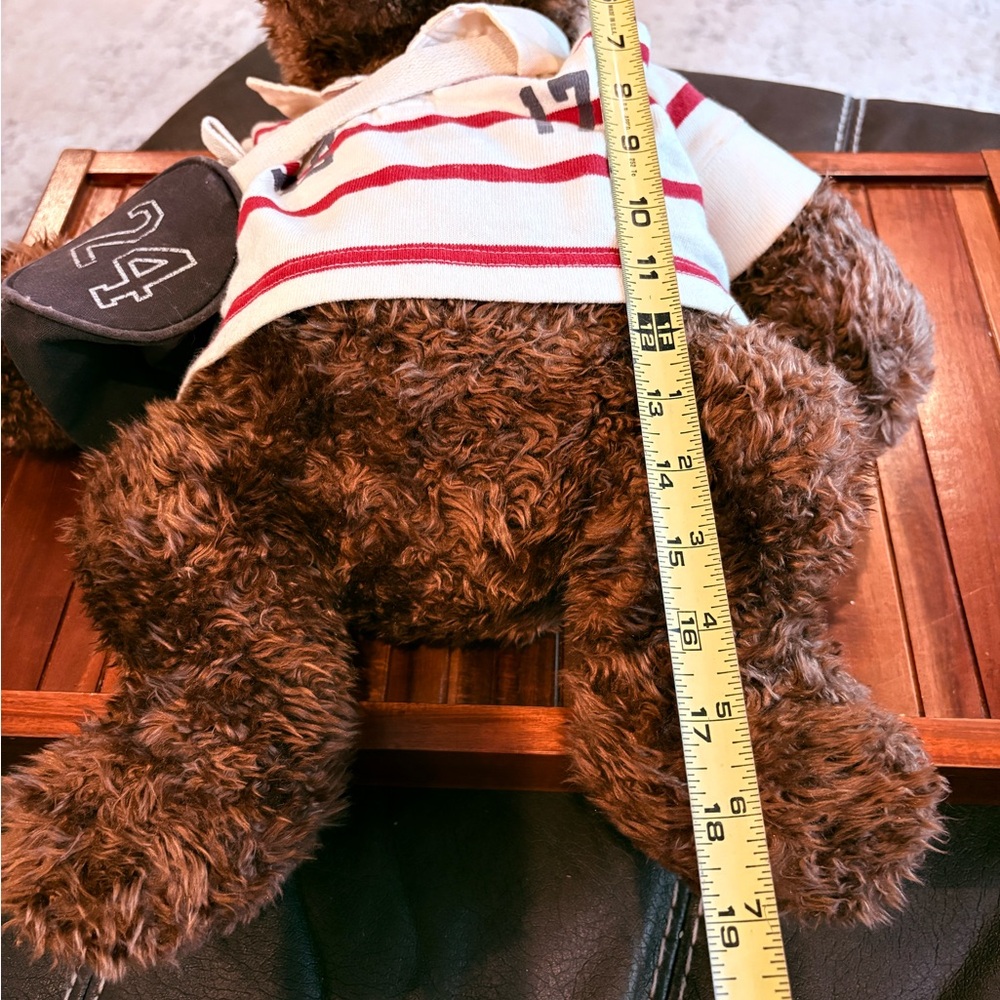 American Eagle Outfitters Rosco the Rugby Bear Plush NWT 18” - Picture 5 of 5